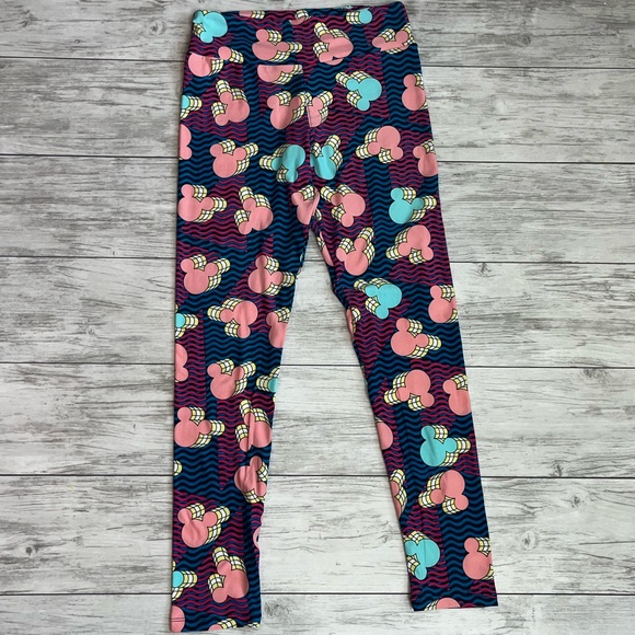 Lularoe Disney Mickey Mouse Leggings OS - Picture 1 of 2